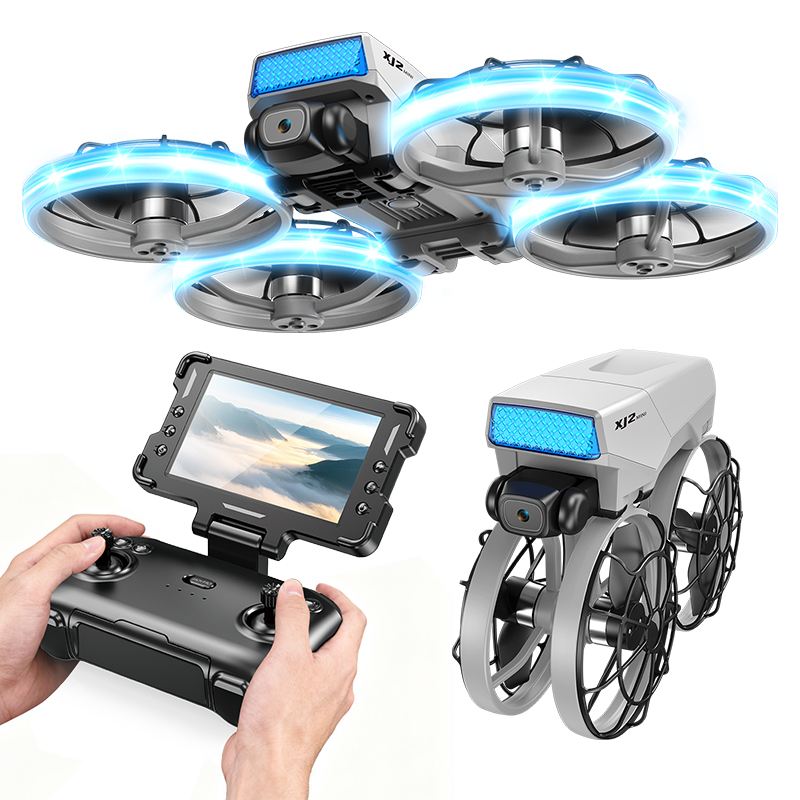 Drone Kit Tricopter - XJ2 Mini Drone com Câmera 8K