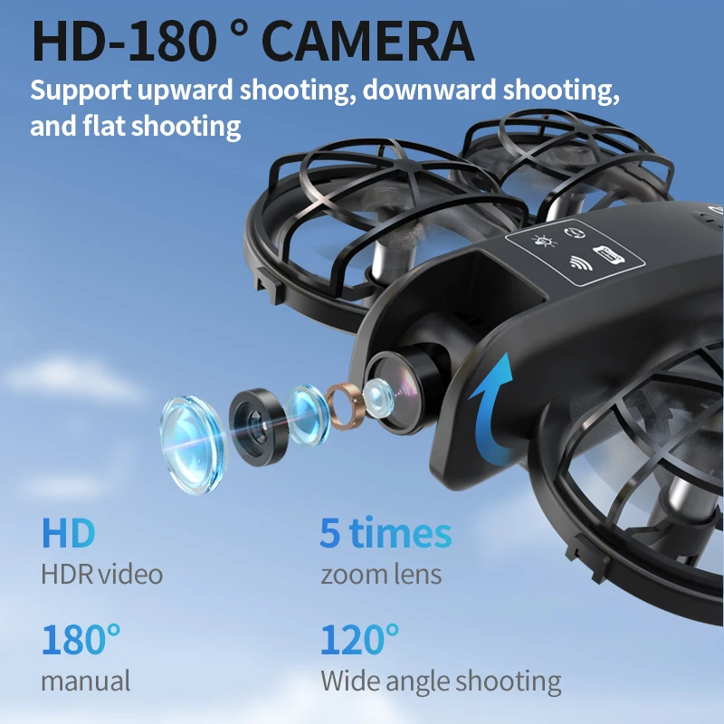K100 max mini drone rc 4k câme - Drone Kit Tricopter avaliação e preço