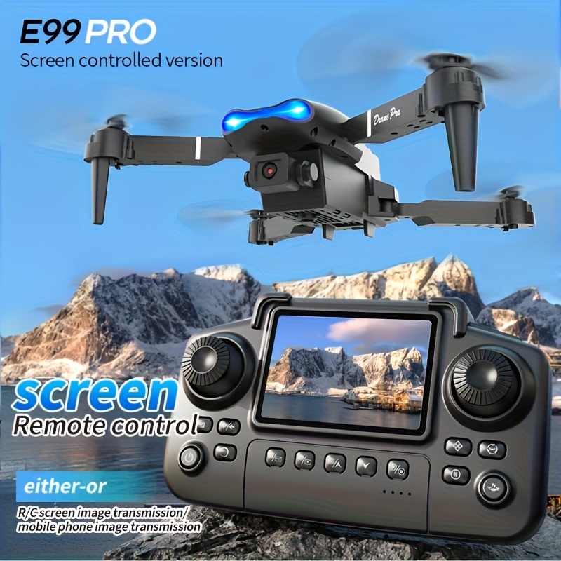 Drone dobrável E99 PRO MAX com - Drone Kit Build Yourself avaliação e preço