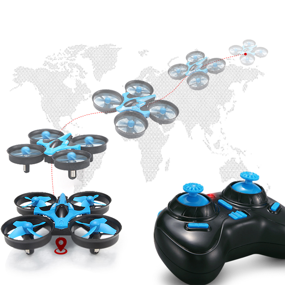 JJRC H36 Mini 2.4G 4CH 6 eixos - Drone Kit Tricopter avaliação e preço